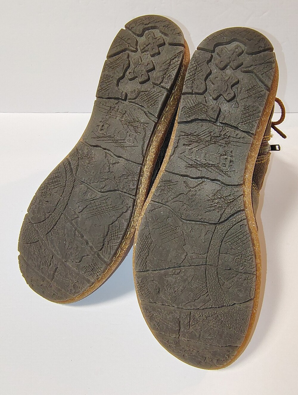 Born Taran Distressed Leather Ankle Zip-Up Terrain Comfort Handcrafted Boots 9 - Picture 10 of 12